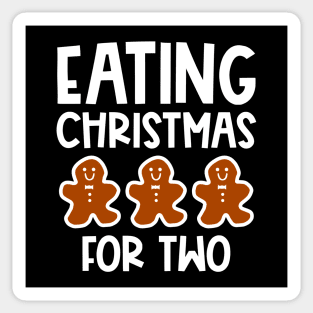 Eating Christmas Cookies For Two Sticker